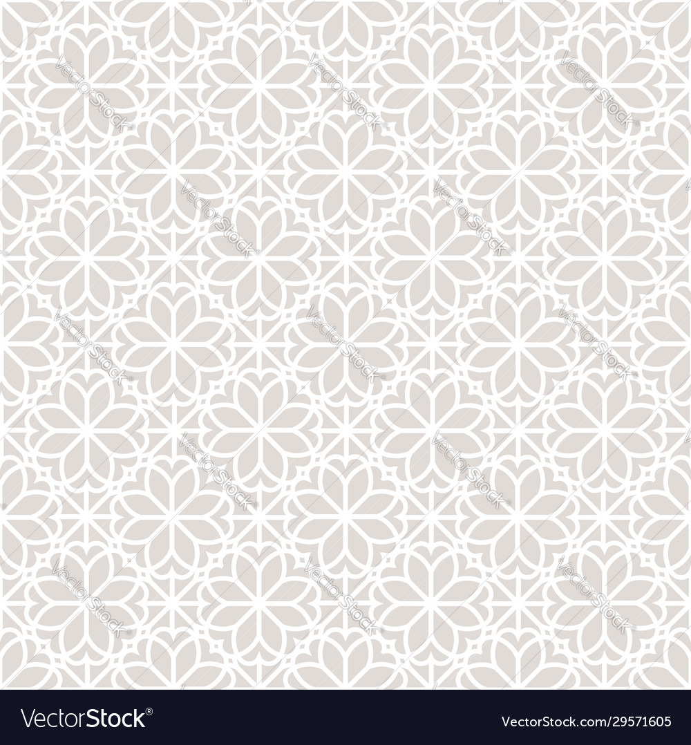 Abstract floral seamless pattern arabic ornament Vector Image