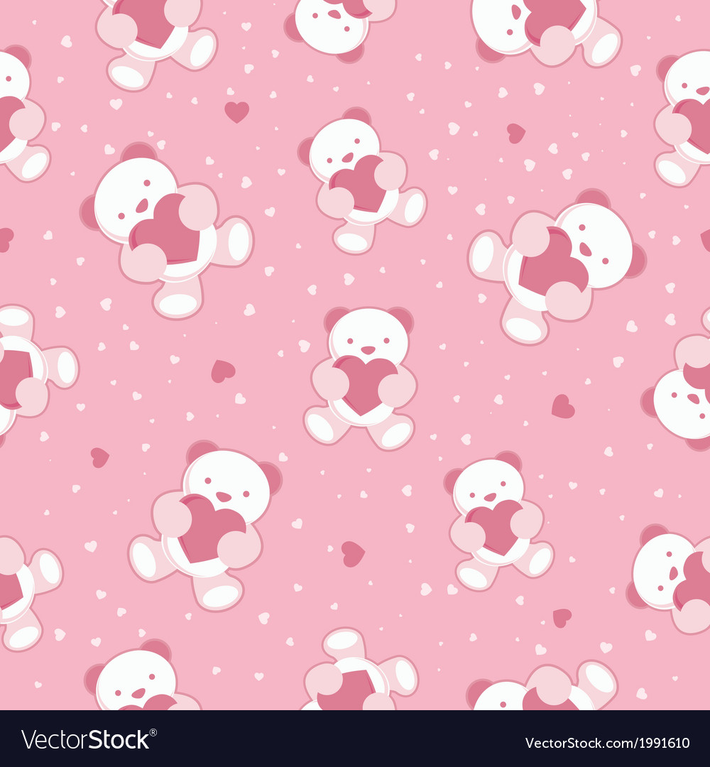 T Ng H P Background Pink For Baby Ch T L Ng Cao T I Mi N Ph   Seamless Pink Baby Background Vector 1991610 