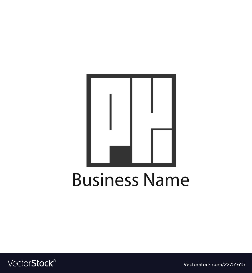 Initial Letter Pk Logo Template Design Royalty Free Vector