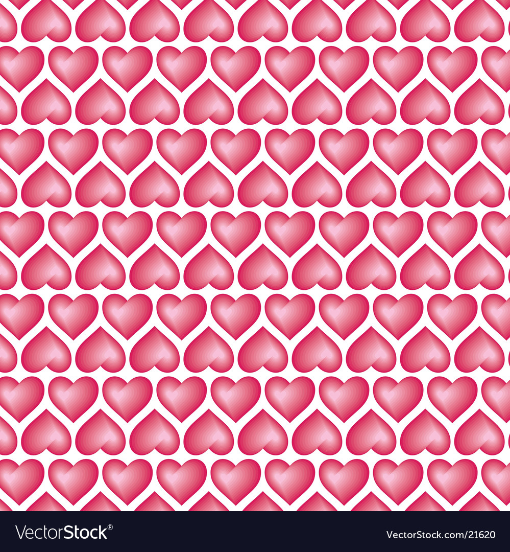 Heart pattern Royalty Free Vector Image - VectorStock