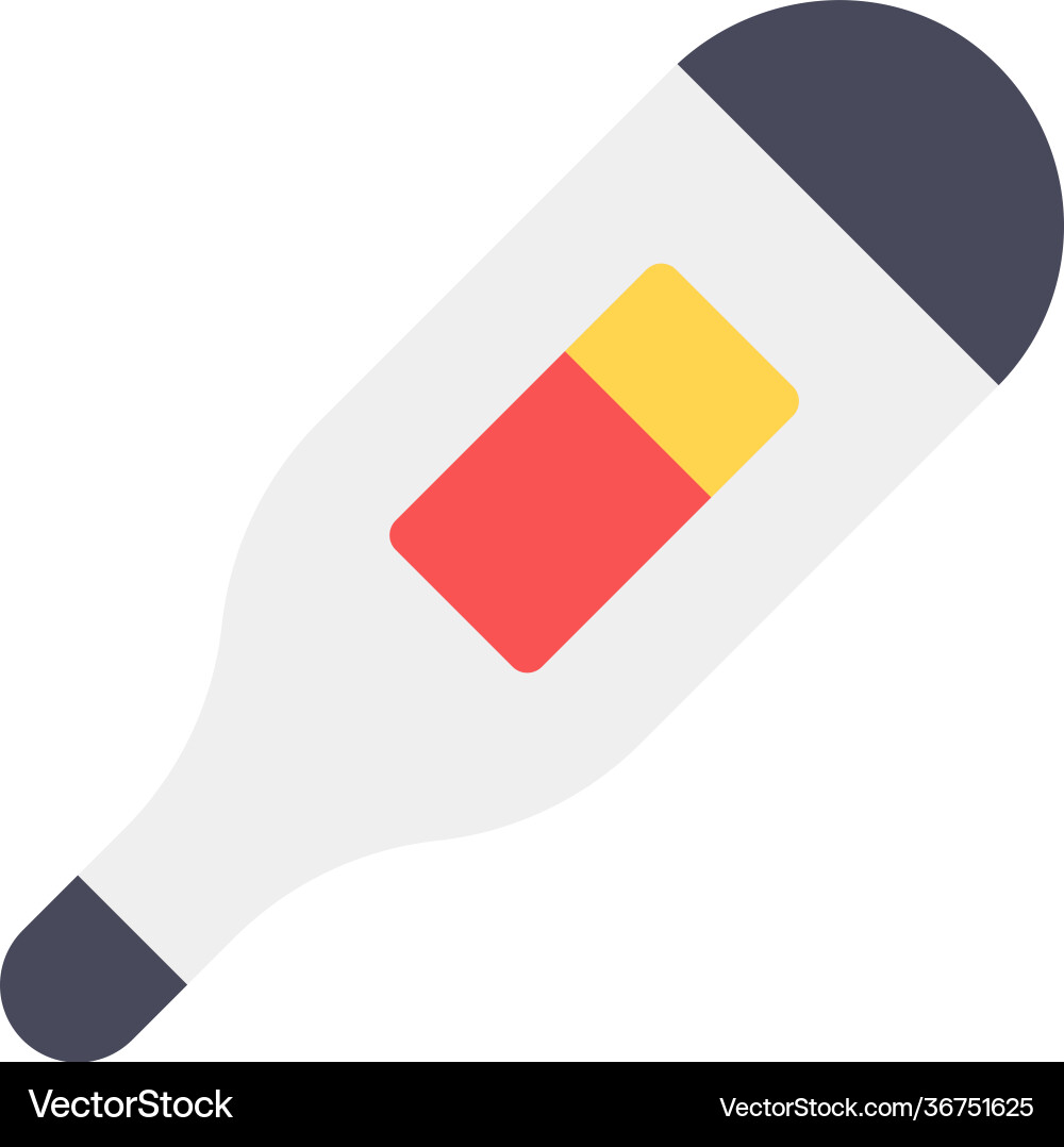 Digital thermometer Royalty Free Vector Image - VectorStock