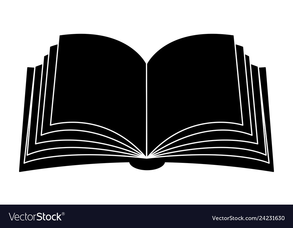 Open Book Clipart Silhouette Symbol Icon Design Vector Image My XXX Hot Girl