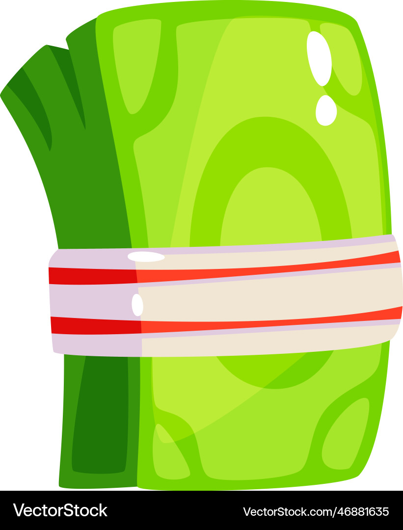 Money stack 3d icon Royalty Free Vector Image - VectorStock
