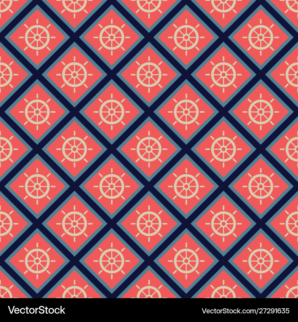 Natical Pattern Nautical pattern Royalty Free Vector Image - VectorStock
