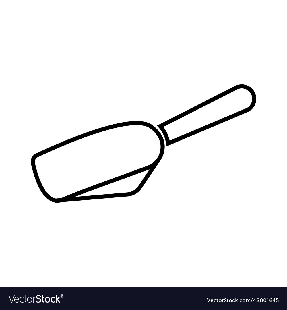 Scoop Icon Royalty Free Vector Image - Vectorstock