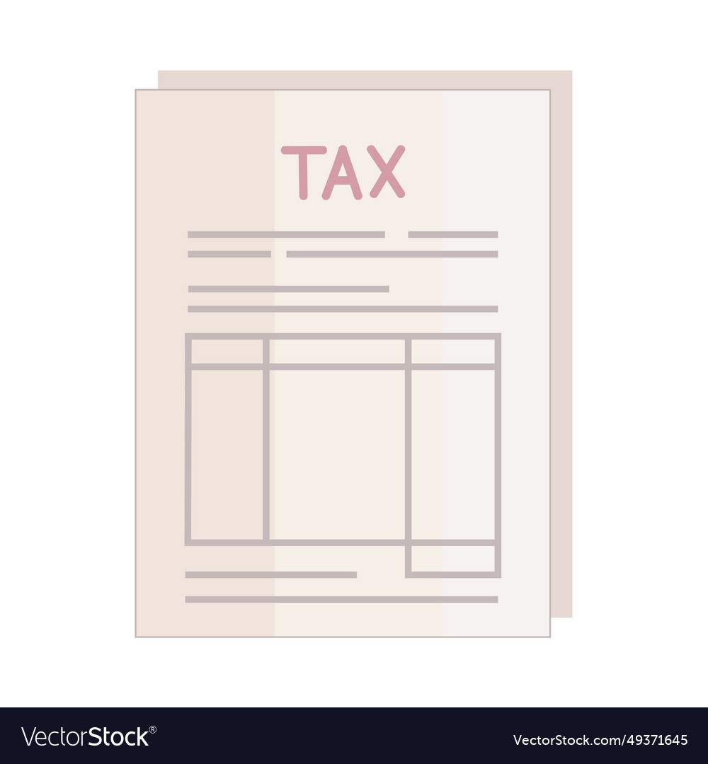 Tax Declaration Royalty Free Vector Image Vectorstock Tax Declaration Royalty Free Vector Image Vectorstock