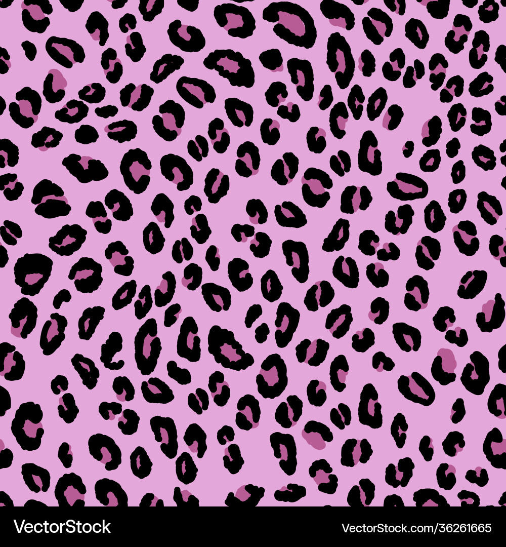 Abstract modern leopard seamless pattern animals Vector Image