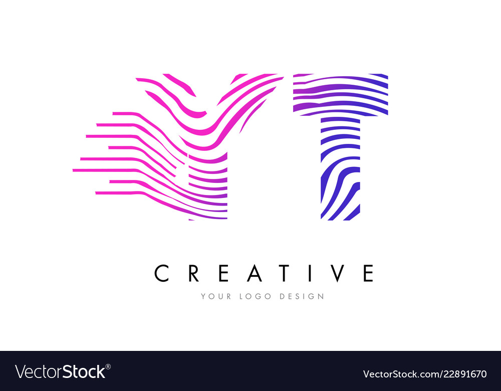 Zebra lines Design. VT logo. INVT logo.