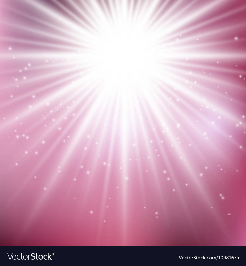 Pink Starburst Background 0707 Royalty Free Vector Image