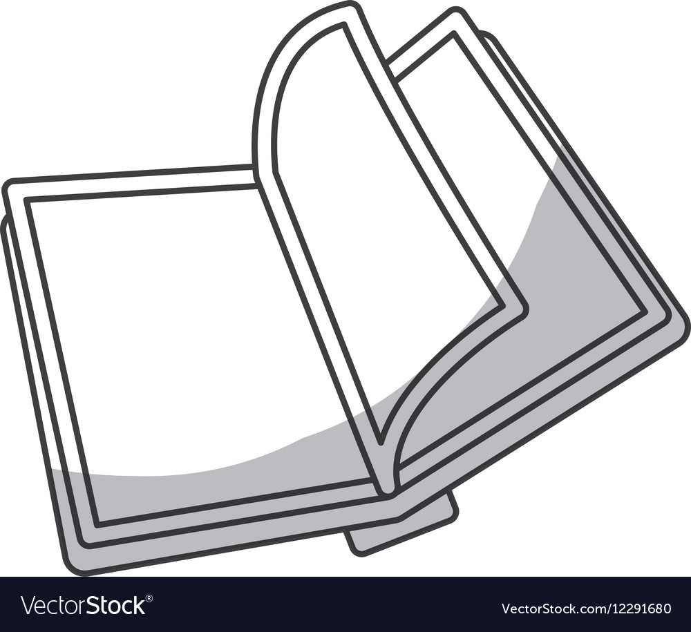 Book line design icon image Royalty Free Vector Image