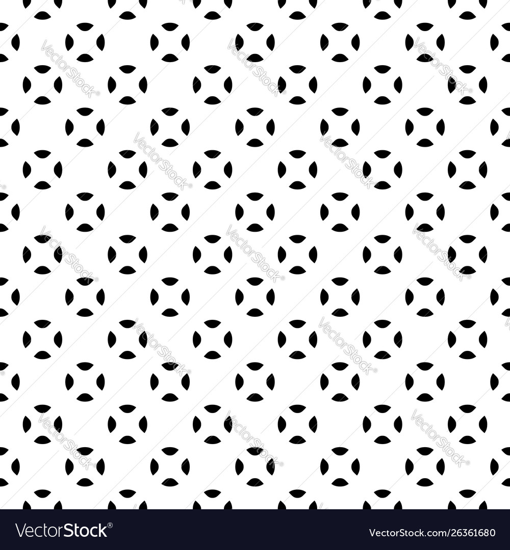 Minimalist seamless pattern black white Royalty Free Vector