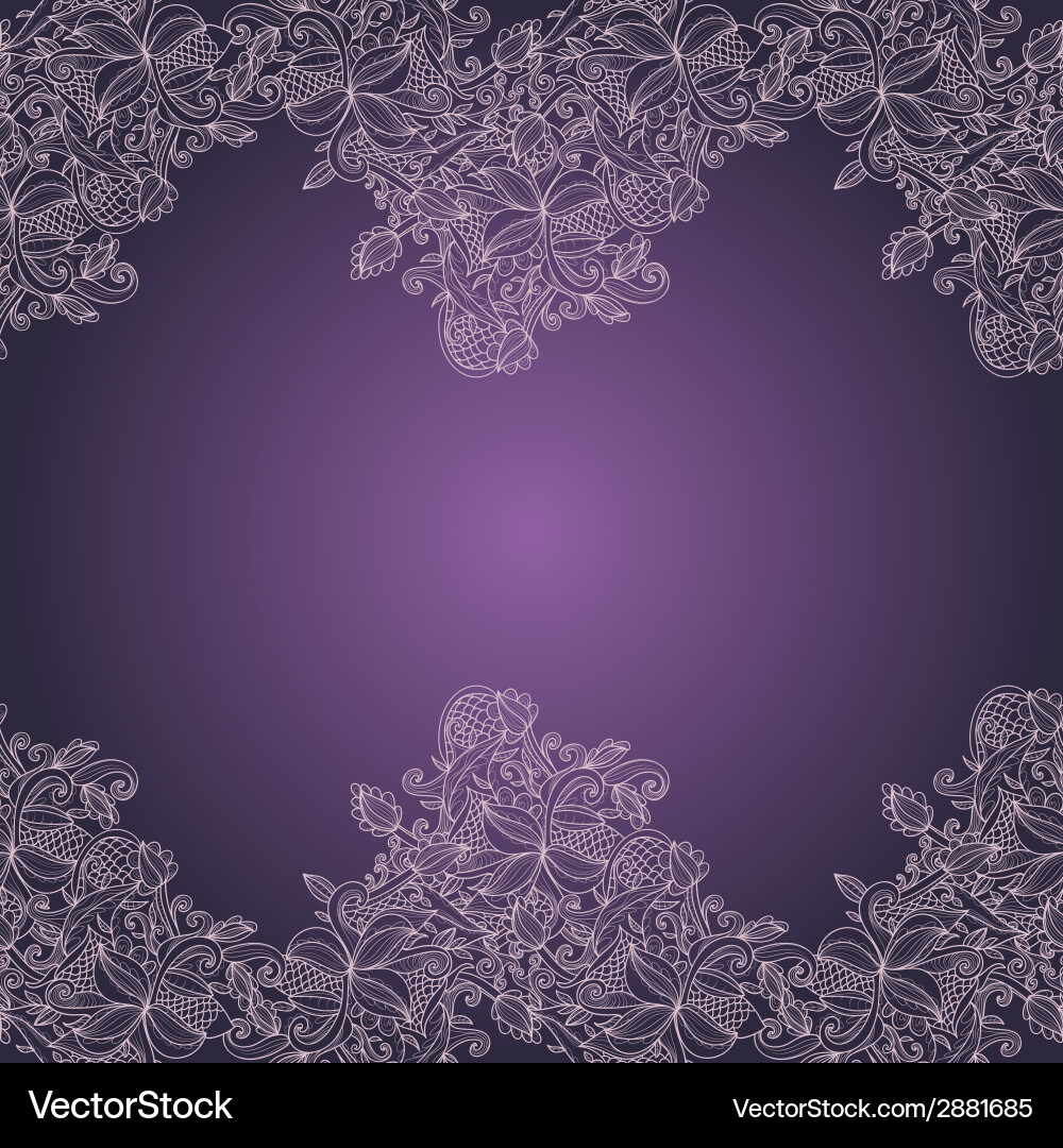 Border with abstract hand-drawn pattern Royalty Free Vector
