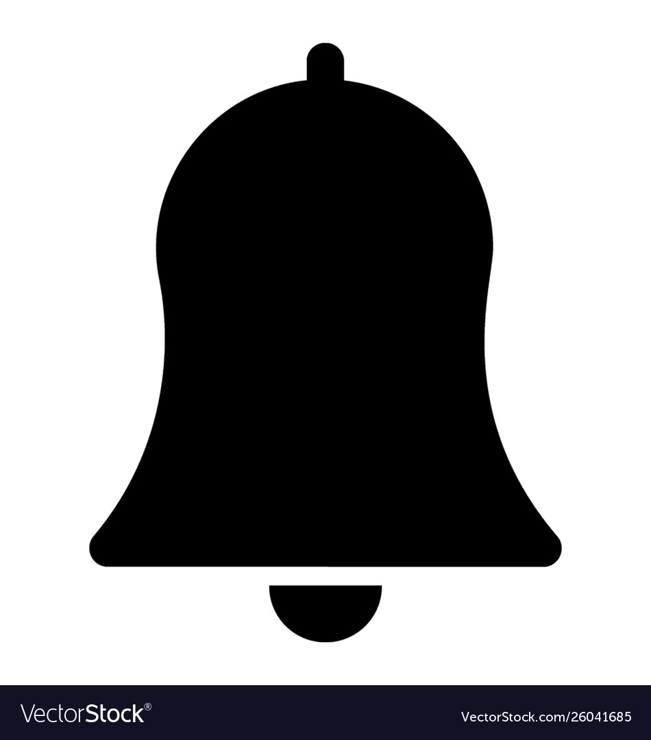 Ringing bell Royalty Free Vector Image - VectorStock