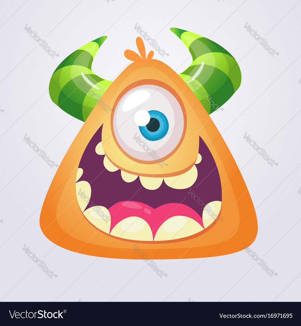 Cartoon monster Royalty Free Vector Image - VectorStock