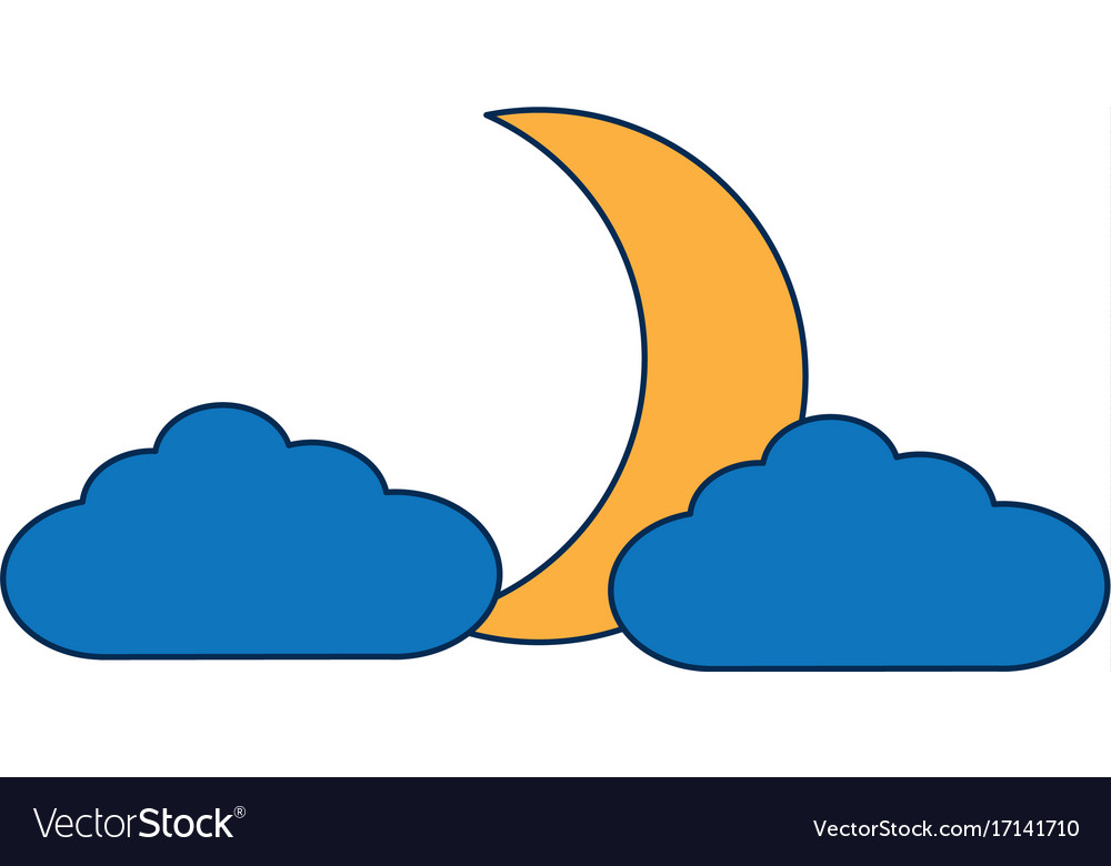 Clouds And Sun Icon Royalty Free Vector Image - Vectorstock