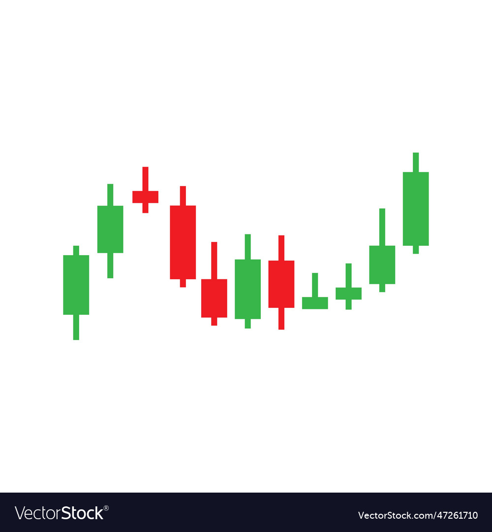 Forex market logo images Royalty Free Vector Image