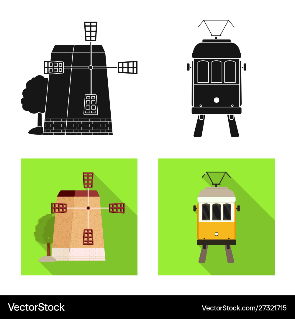Design and historic icon collection Royalty Free Vector