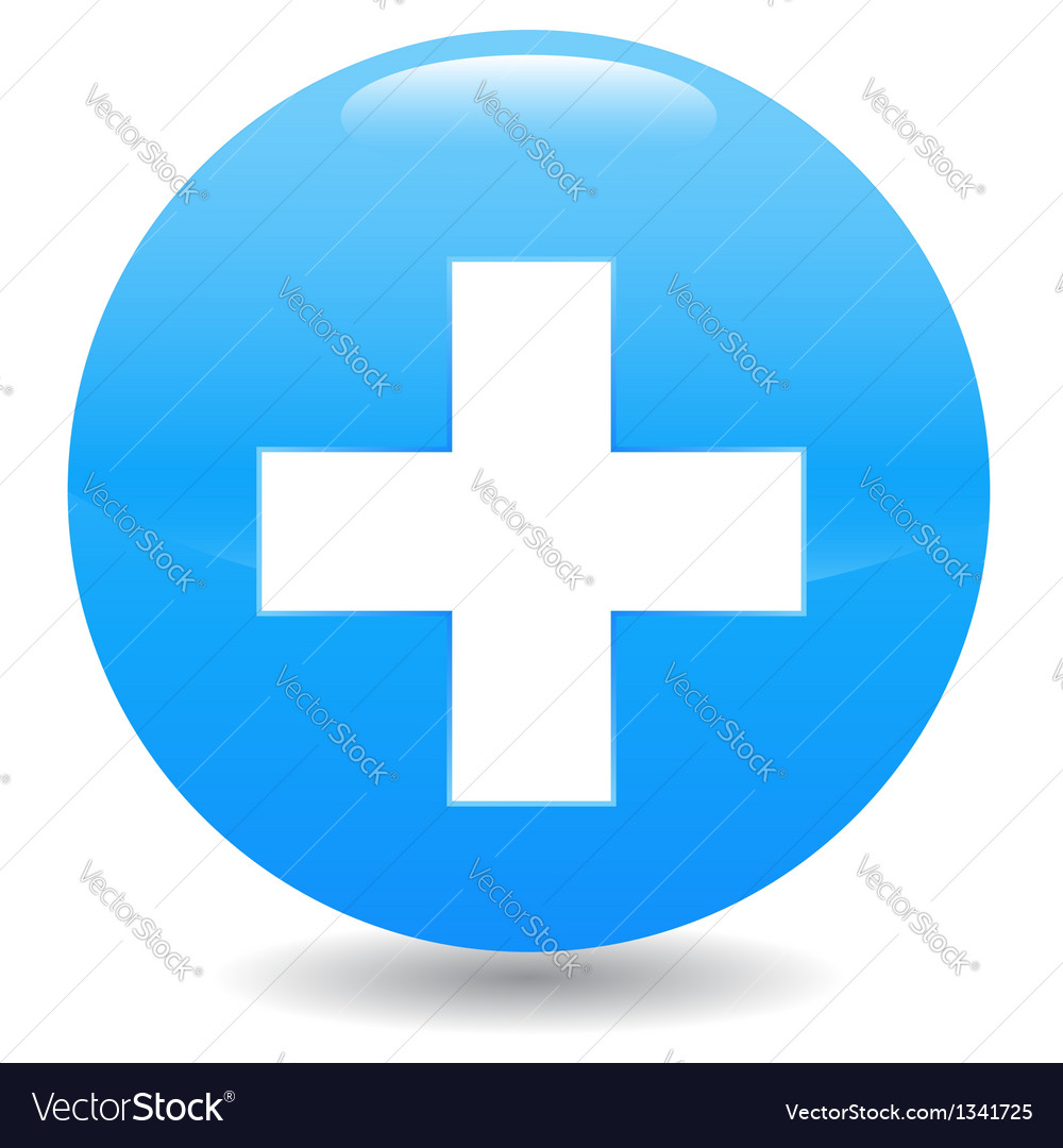 Diagnostics button Royalty Free Vector Image - VectorStock