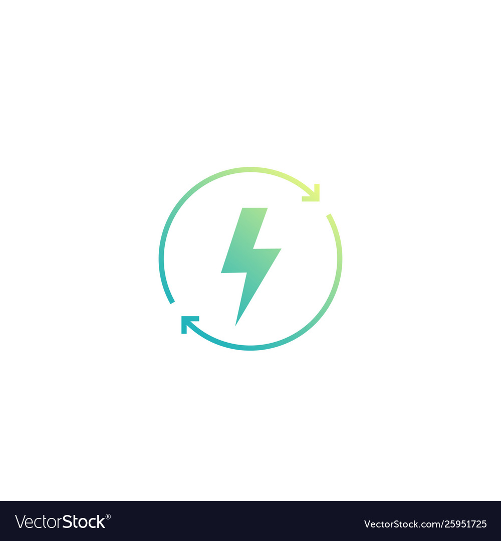 Recharging icon Royalty Free Vector Image - VectorStock