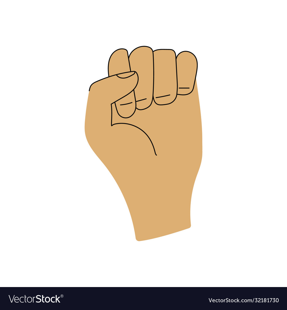 Fist Royalty Free Vector Image - VectorStock