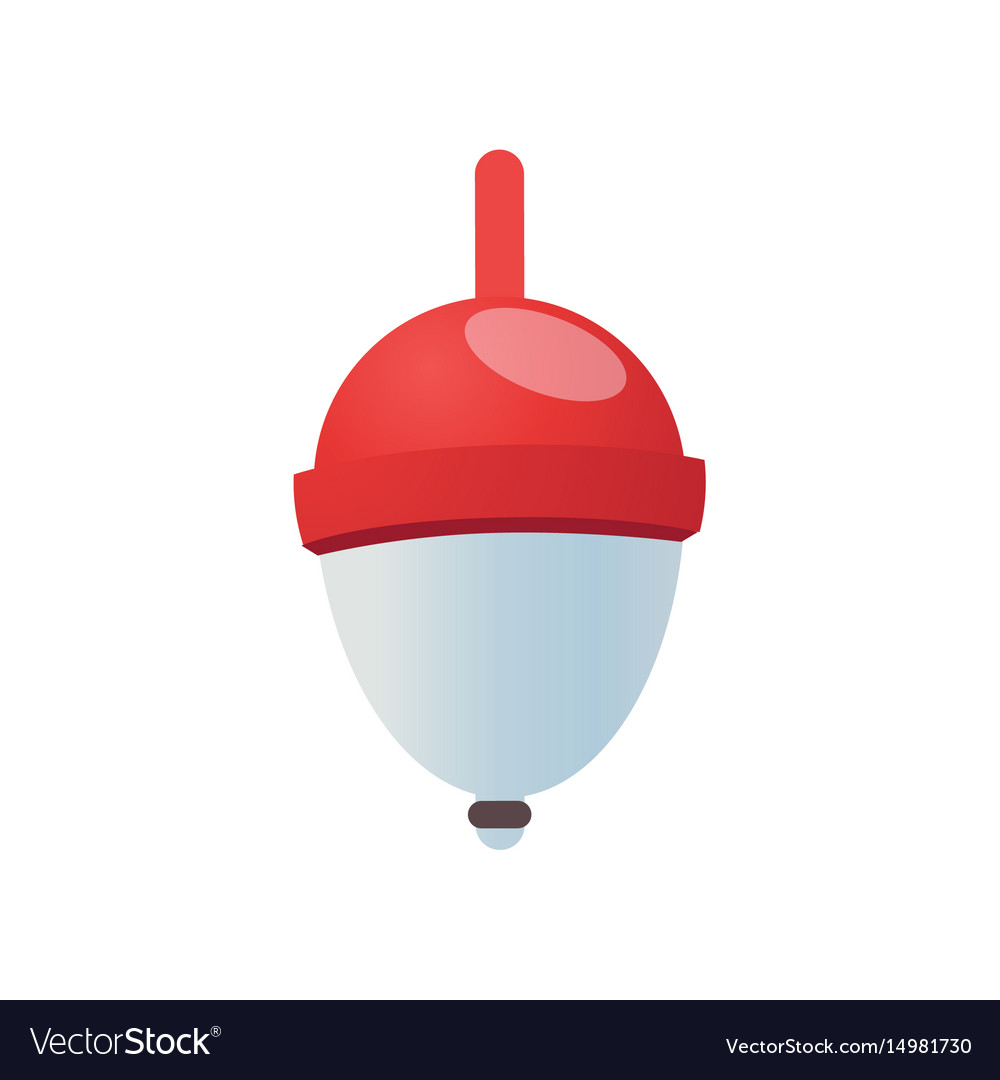 Bobber in water Royalty Free Vector Image - VectorStock