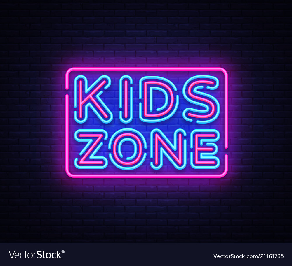 neon light kids
