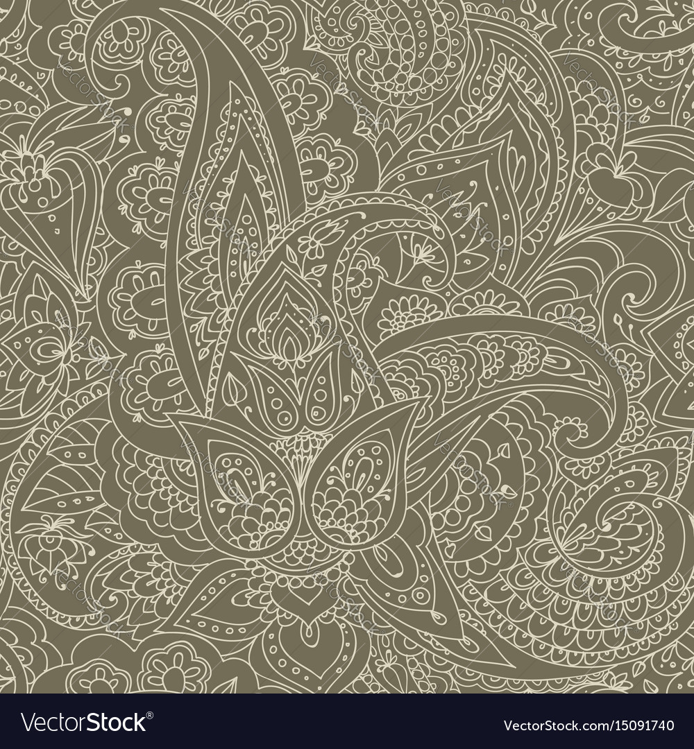 Based on traditional oriental patterns hand Vector Image