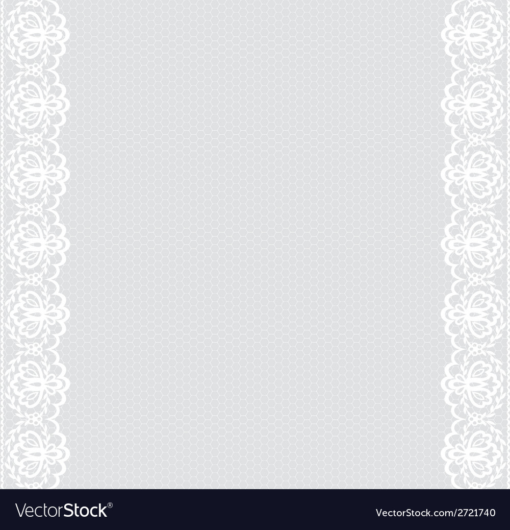 Lace frame Royalty Free Vector Image - VectorStock