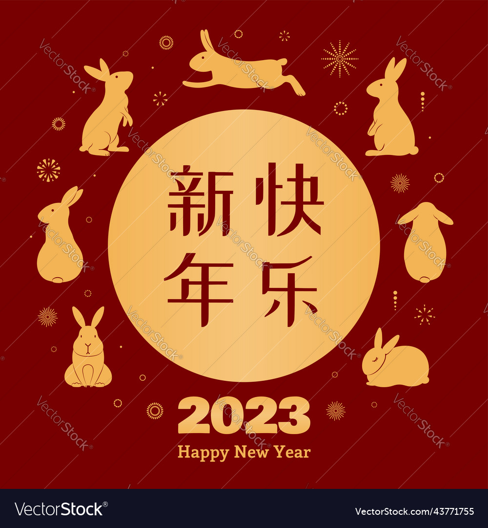 chinese new year rabbit coins