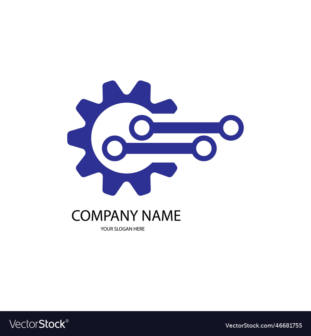 Gear logo Royalty Free Vector Image - VectorStock