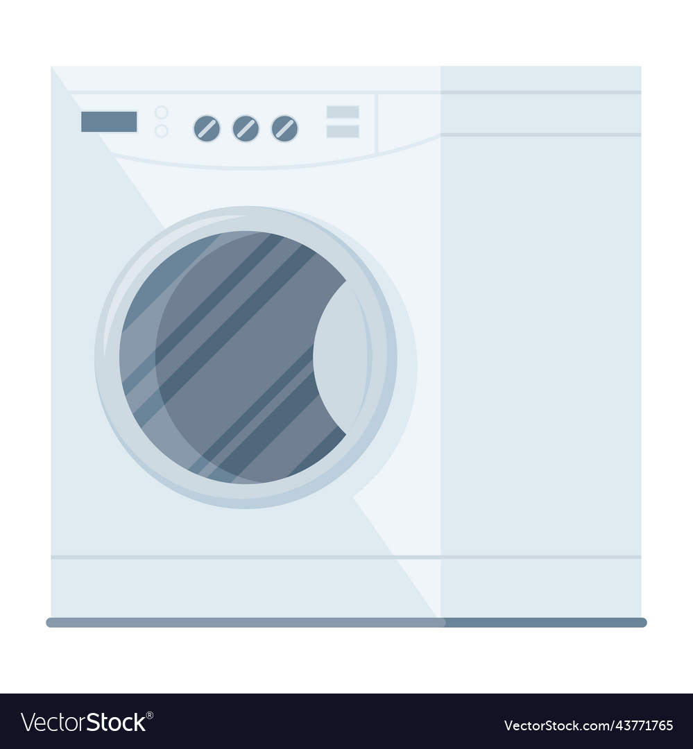 Washing machine appliance Royalty Free Vector Image