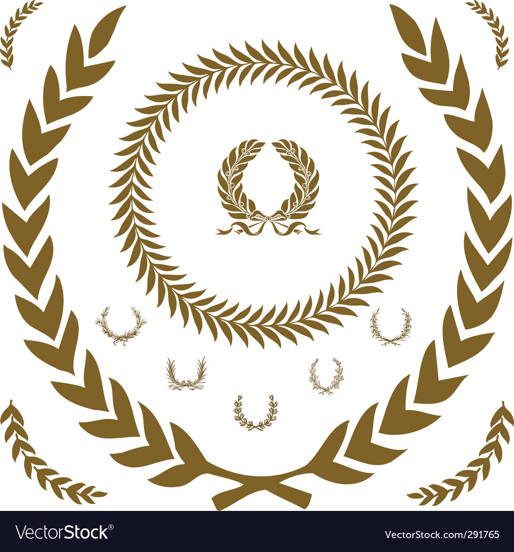 Wreath Royalty Free Vector Image - VectorStock
