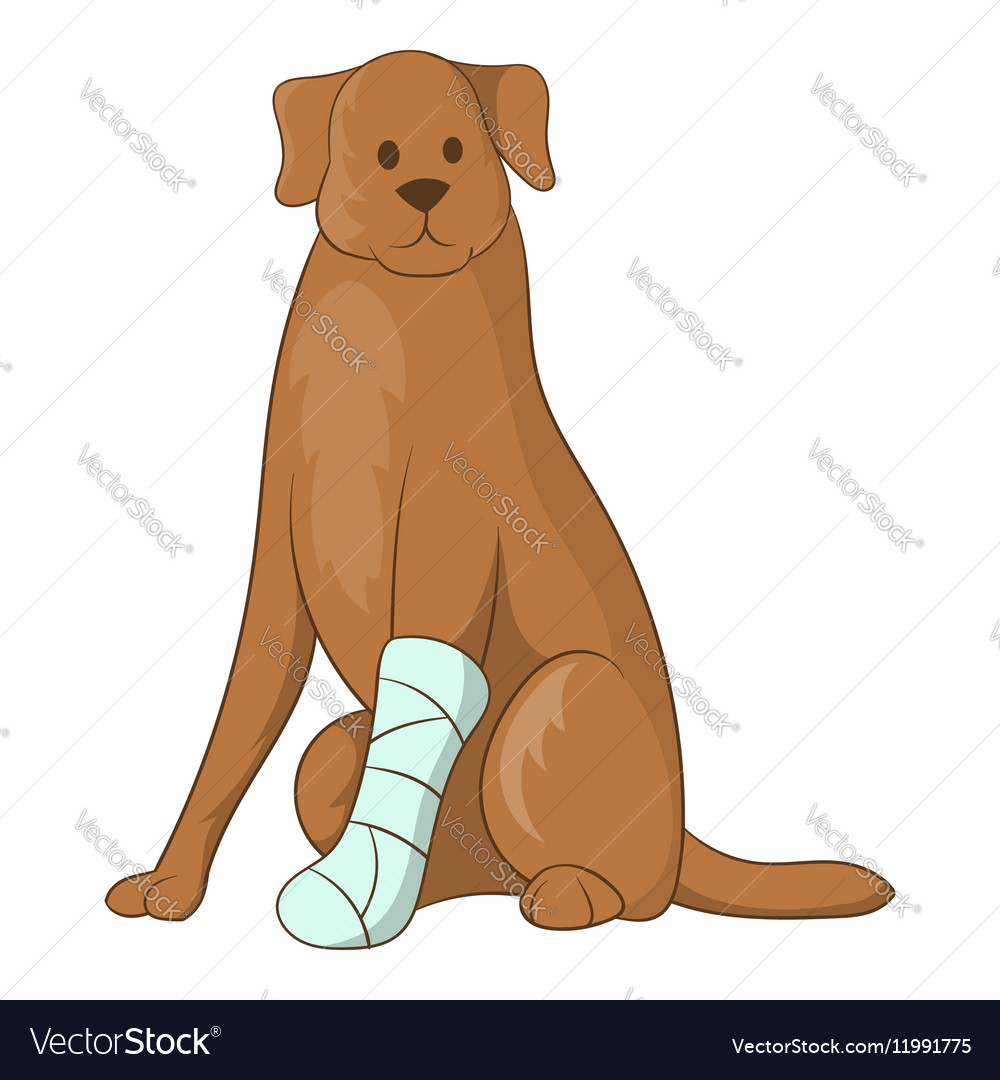 dog-with-an-injured-leg-icon-cartoon-style-vector-image