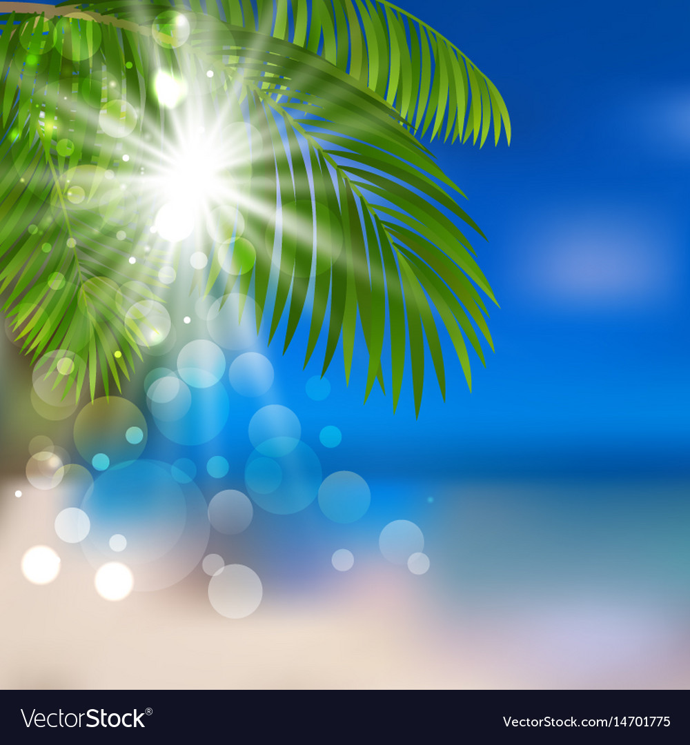 Sea sand palm