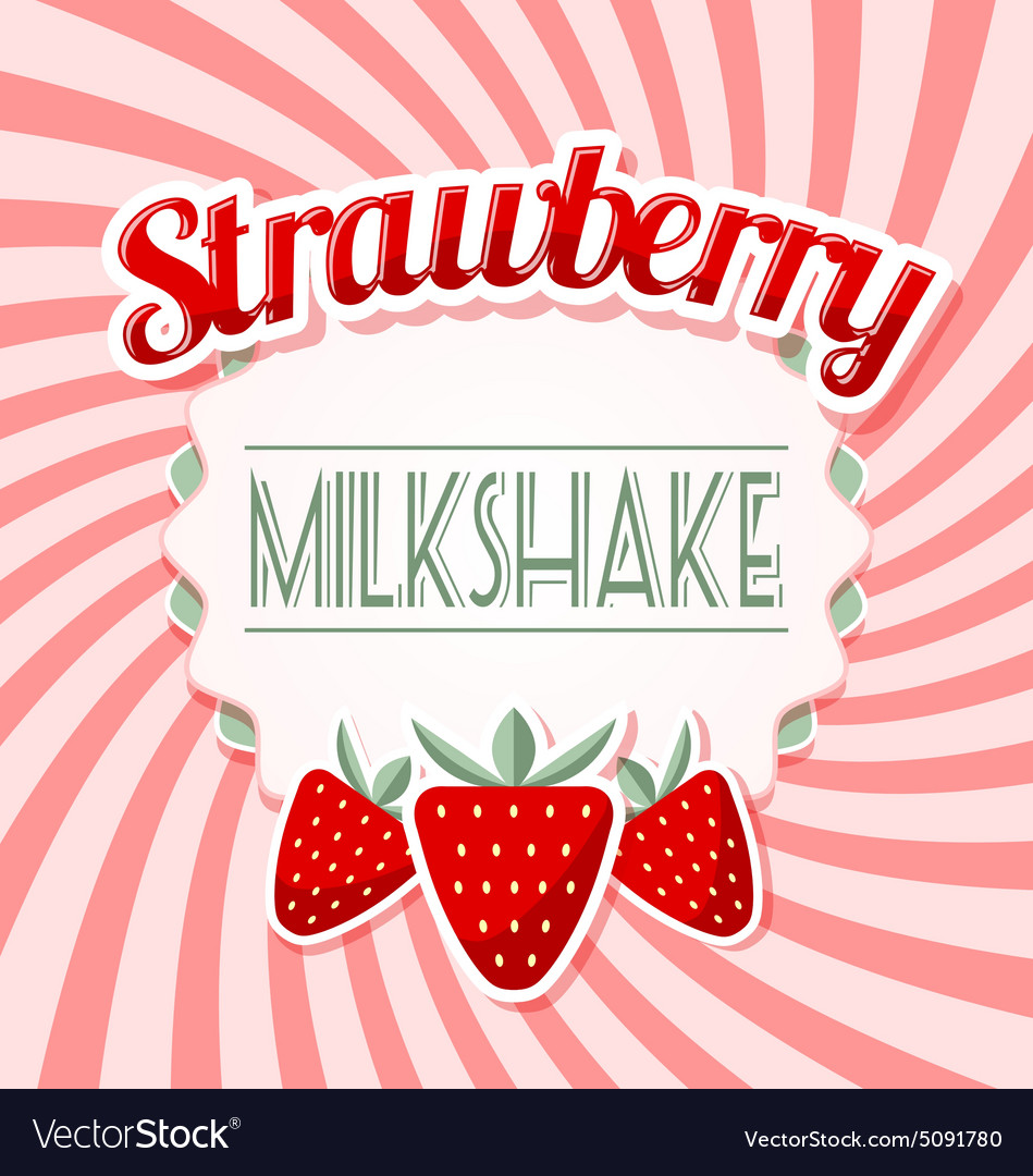 strawberry-milkshake-royalty-free-vector-image