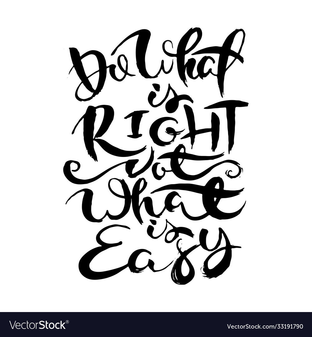 Hand drwan grunge lettering isolated artwork Vector Image