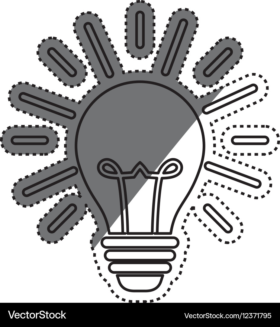 Bulb or big idea Royalty Free Vector Image - VectorStock