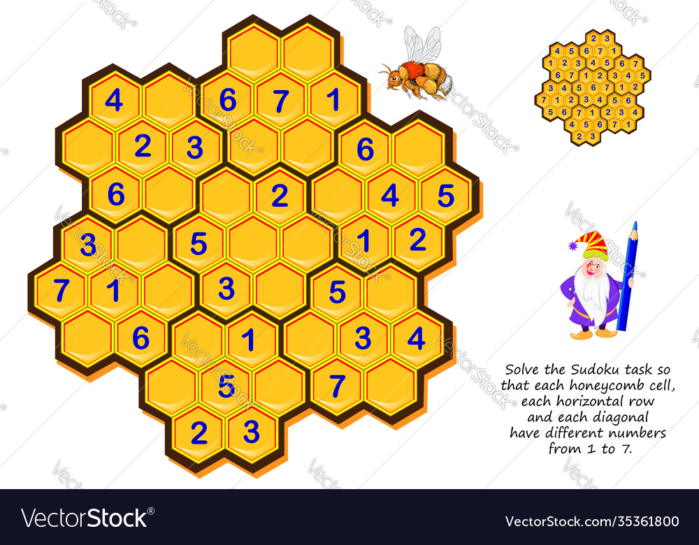 Logic puzzle game for children and adults solve Vector Image