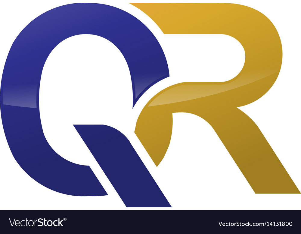 Q r. QR logo. Q+R logo. Flexible logo. QR Letters.