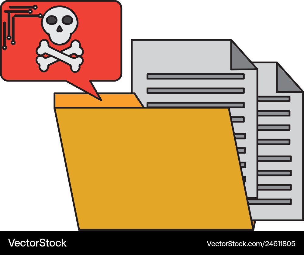 Cyber security data Royalty Free Vector Image - VectorStock