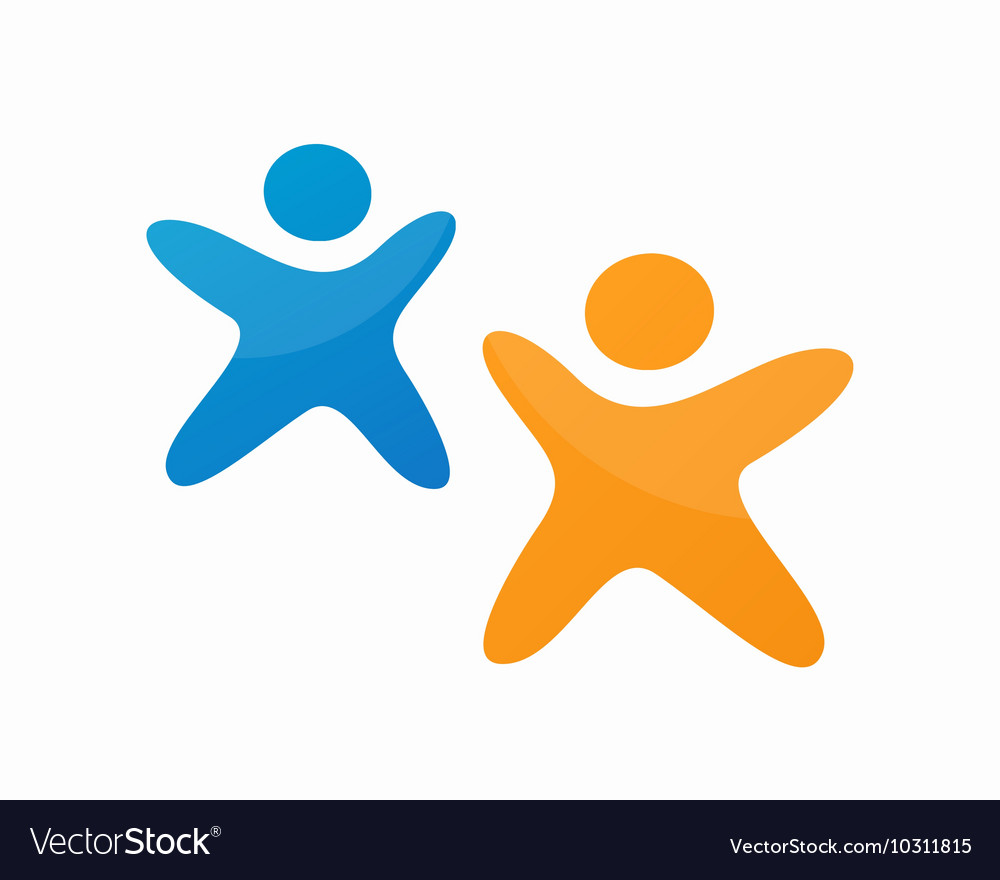 social media people logo