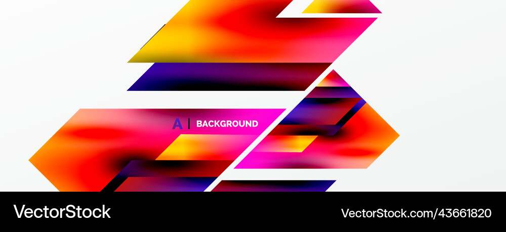 Modern trendy minimalist abstract background Vector Image