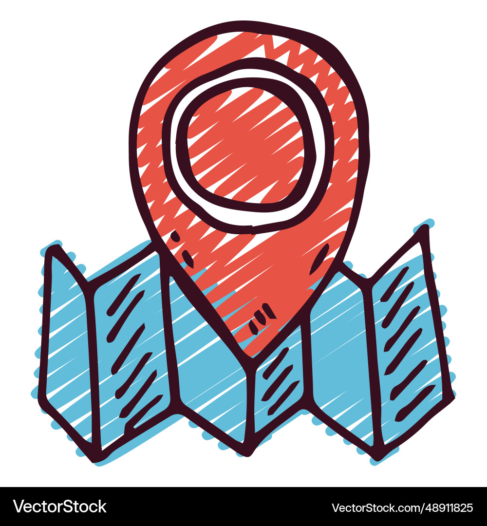 Map marker pointer icon Royalty Free Vector Image