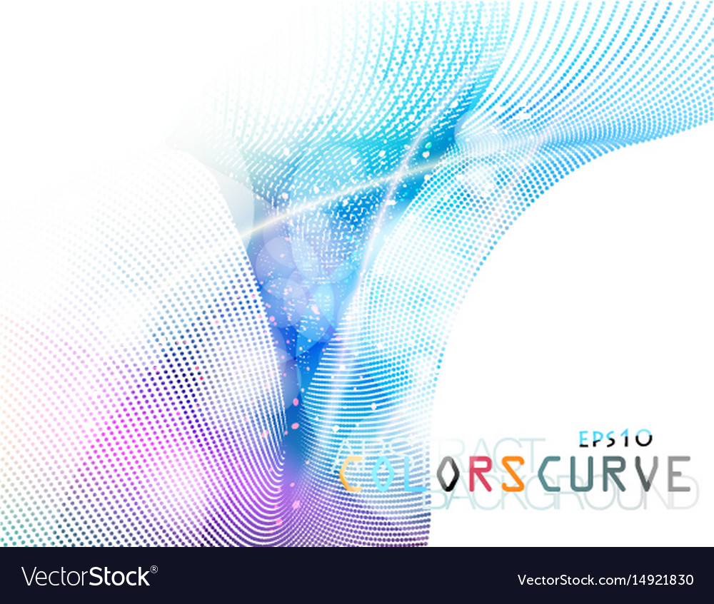 Abstract translucent colors dots style Royalty Free Vector