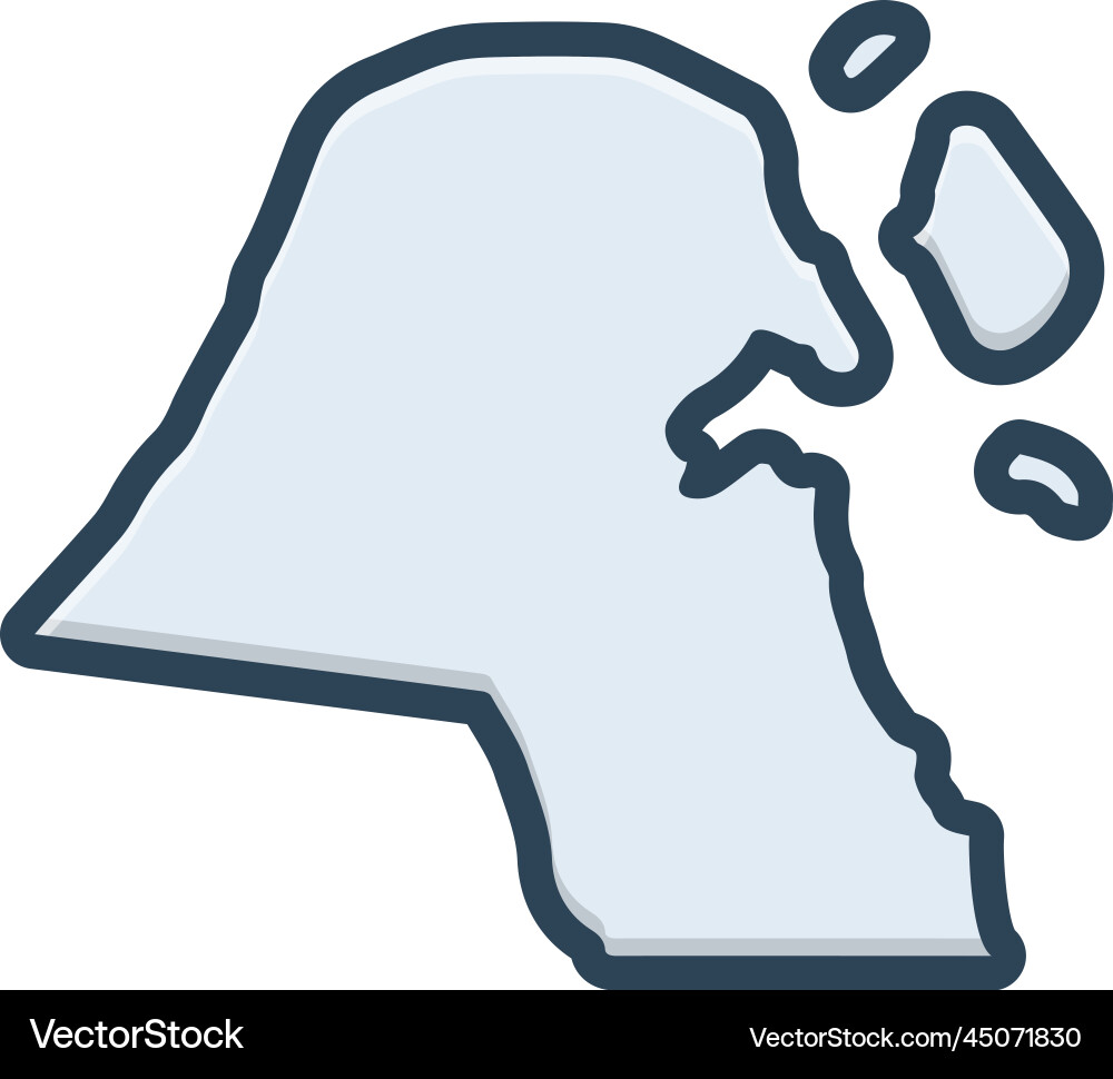 Kuwait Royalty Free Vector Image - VectorStock