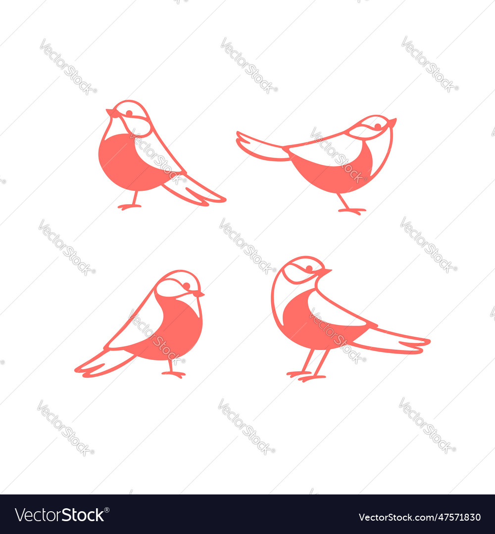 Titmouse Royalty Free Vector Image - VectorStock