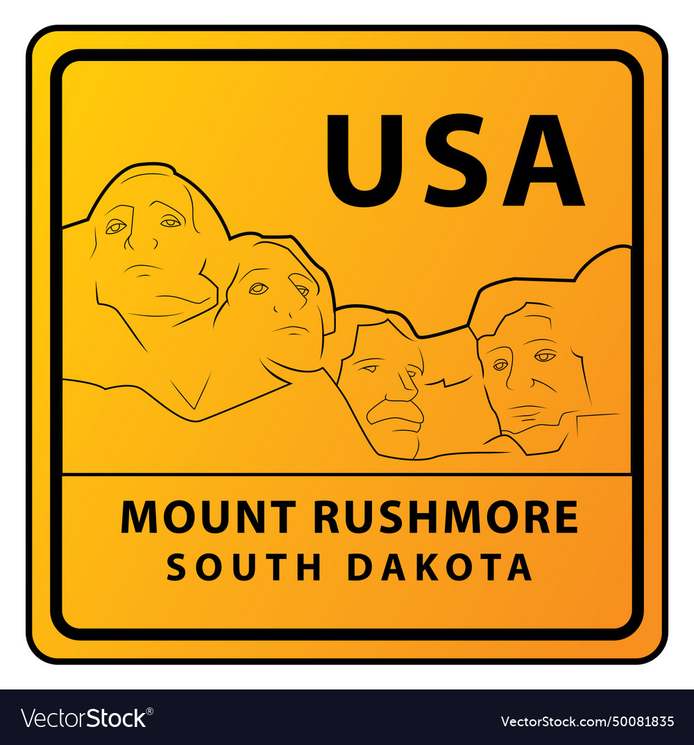 Mount Rushmore Usa Royalty Free Vector Image Vectorstock Mount Rushmore Usa Royalty Free Vector Image Vectorstock