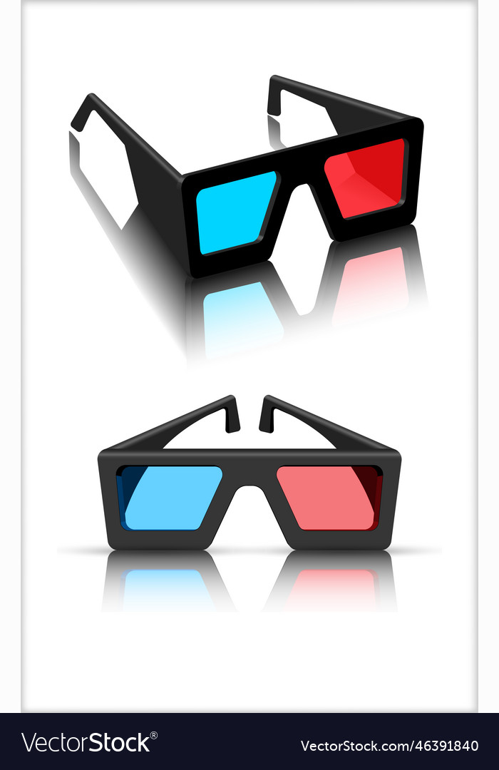 Object for the film industry glasses Royalty Free Vector