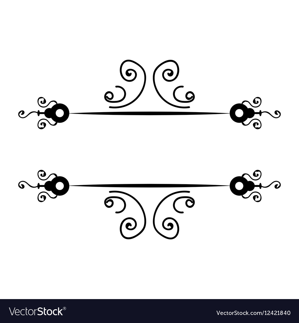 antique borders vector