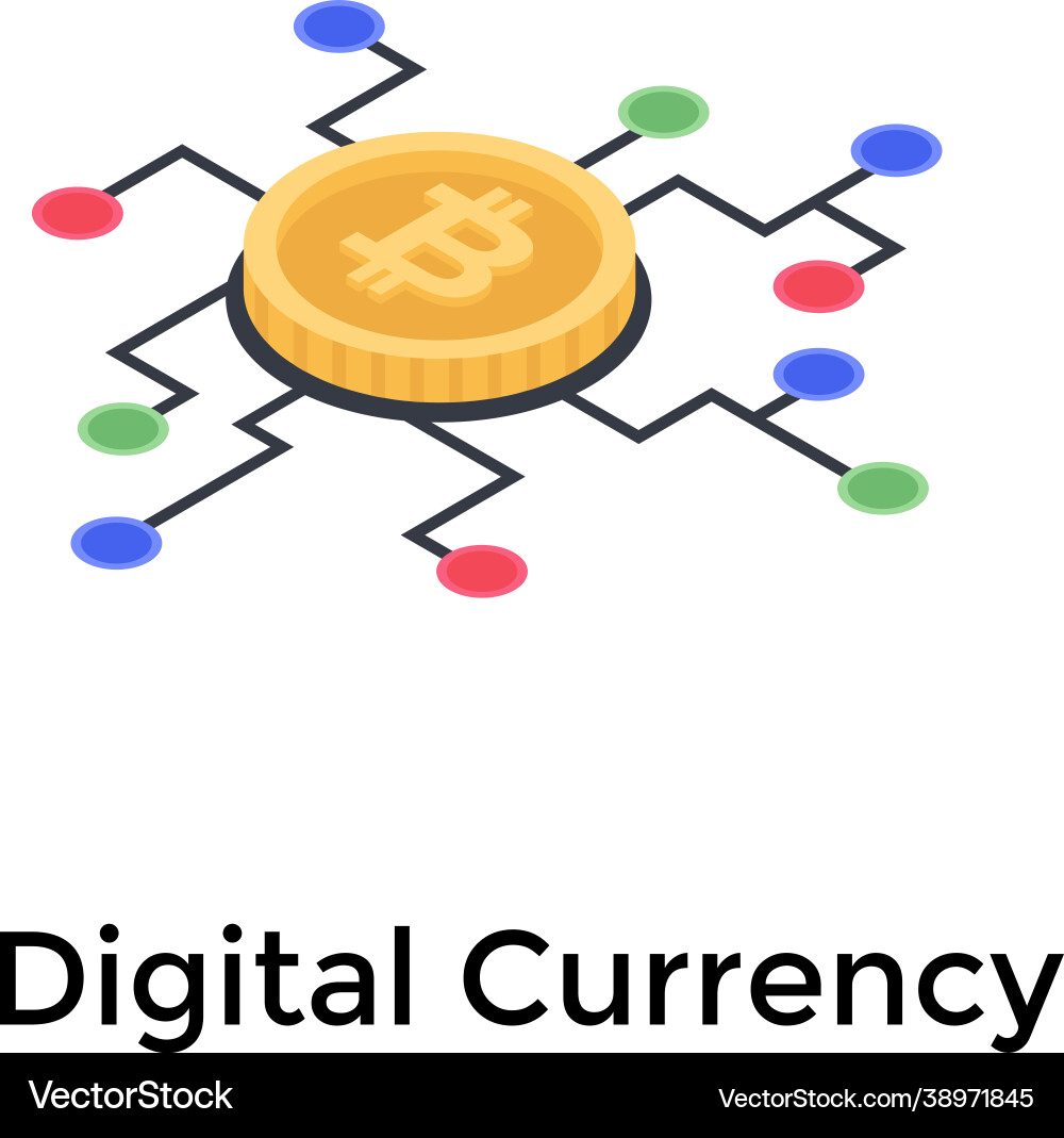 Cryptocurrency Royalty Free Vector Image - VectorStock